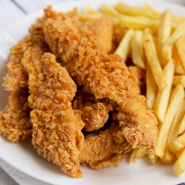 6pc Tenders with Fries.