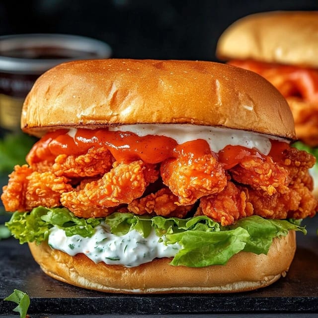 Buffalo Hot Chicken Sandwich.