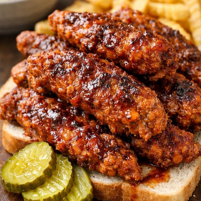 3pc Nashville Hot Tenders with Fries.