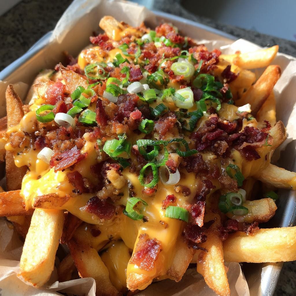 Bacon Cheese Fries.