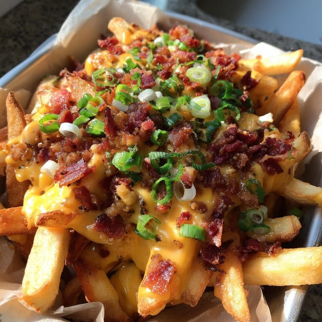 Bacon Cheese Fries.