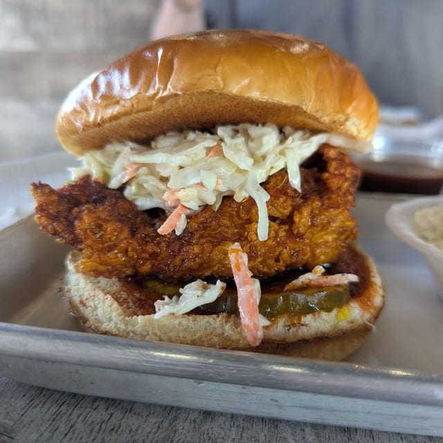 Nashville Hot Chicken Sandwich.