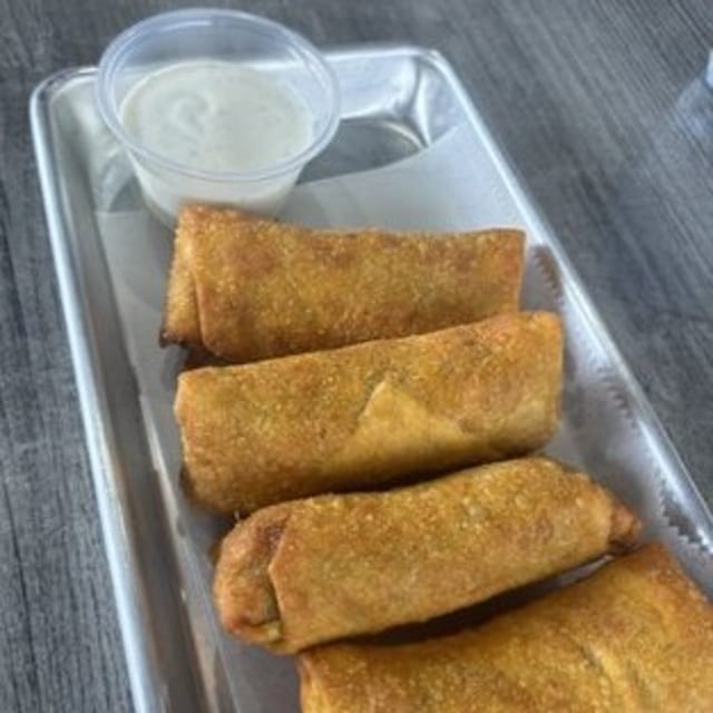 4pc Philly Cheesesteak Egg Rolls.